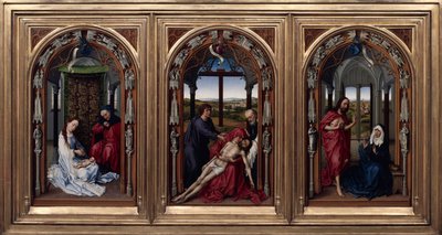 The Altar of Our Lady (Miraflores Altar) by Rogier van der Weyden
